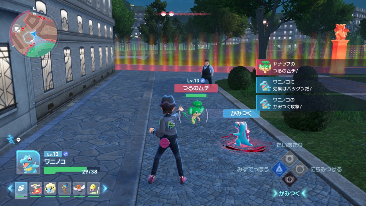 Pokémon LEGENDS Z-A Nintendo Switch 2 Editionのゲーム画面